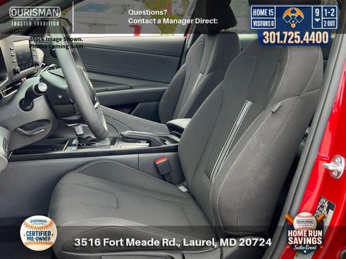 Ultimate Red 2025 Hyundai ELANTRA Sport