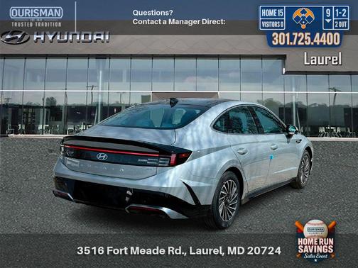 Aero Silver 2026 Hyundai SONATA Hybrid Limited