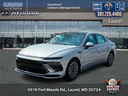 Aero Silver 2026 Hyundai SONATA Hybrid Limited