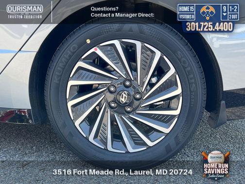 Aero Silver 2026 Hyundai SONATA Hybrid Limited