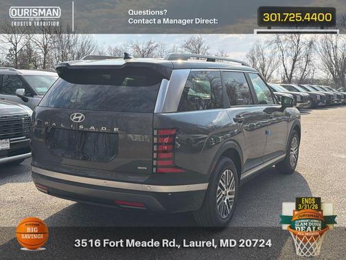 Gray 2026 Hyundai PALISADE SEL Premium 8P