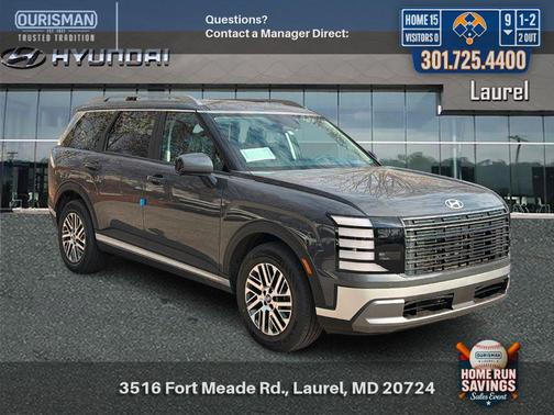 Gray 2026 Hyundai PALISADE SEL Premium 8P