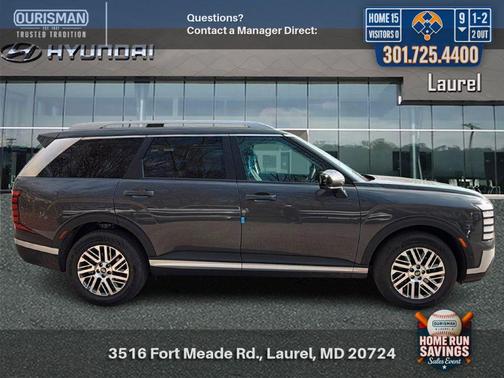 Gray 2026 Hyundai PALISADE SEL Premium 8P