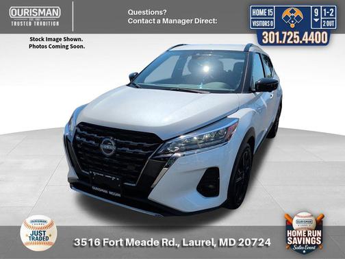 Aspen White 2024 Nissan Kicks SR