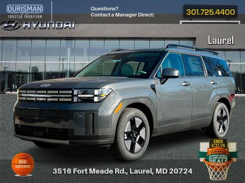 Gray 2026 Hyundai SANTA FE SEL 2.4