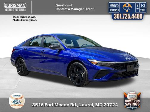 Intense Blue 2026 Hyundai ELANTRA Sport