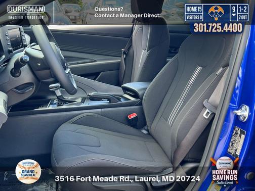 Intense Blue 2026 Hyundai ELANTRA Sport