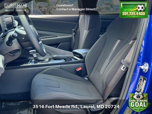Intense Blue 2026 Hyundai ELANTRA Sport