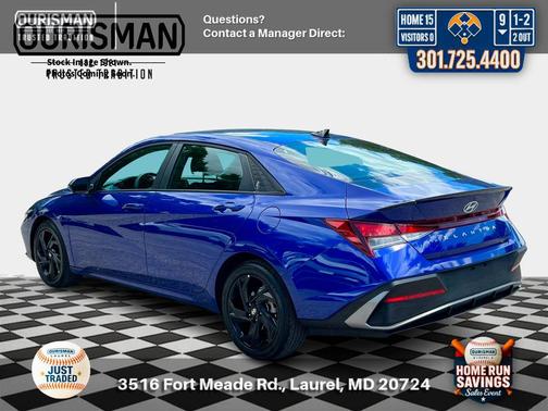 Intense Blue 2026 Hyundai ELANTRA Sport