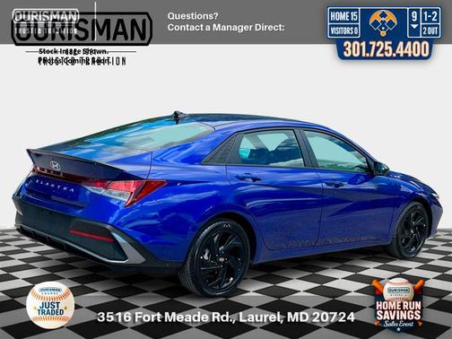 Intense Blue 2026 Hyundai ELANTRA Sport