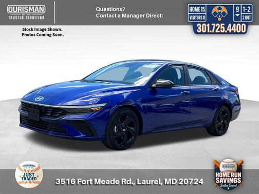 Intense Blue 2026 Hyundai ELANTRA Sport