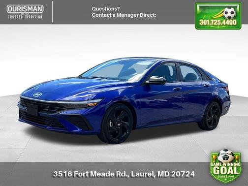 Intense Blue 2026 Hyundai ELANTRA Sport