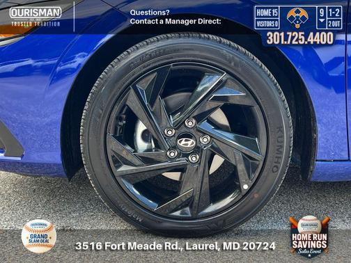 Intense Blue 2026 Hyundai ELANTRA Sport