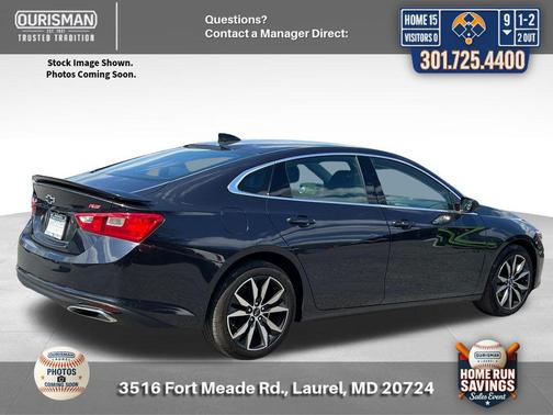 Dark Ash Metallic 2023 Chevrolet Malibu FWD RS