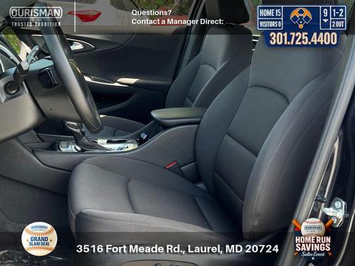 Dark Ash Metallic 2023 Chevrolet Malibu FWD RS