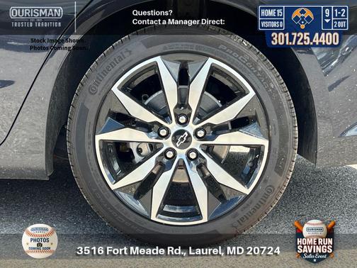 Dark Ash Metallic 2023 Chevrolet Malibu FWD RS