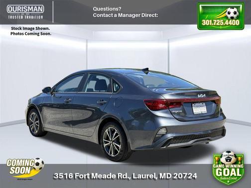 Gray 2022 Kia Forte LXS