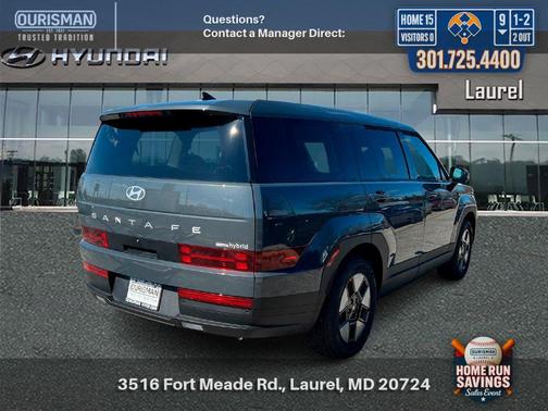 Gray 2026 Hyundai SANTA FE SE