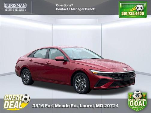 Ultimate Red 2024 Hyundai ELANTRA SEL