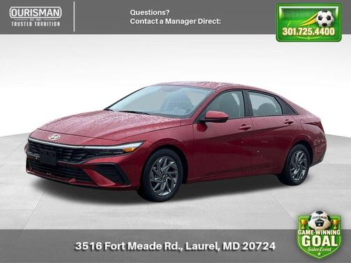 Ultimate Red 2024 Hyundai ELANTRA SEL