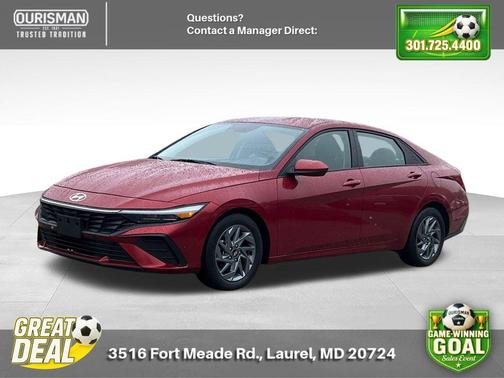 Ultimate Red 2024 Hyundai ELANTRA SEL