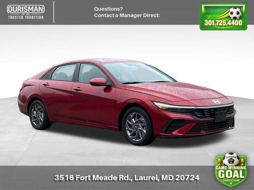Ultimate Red 2024 Hyundai ELANTRA SEL