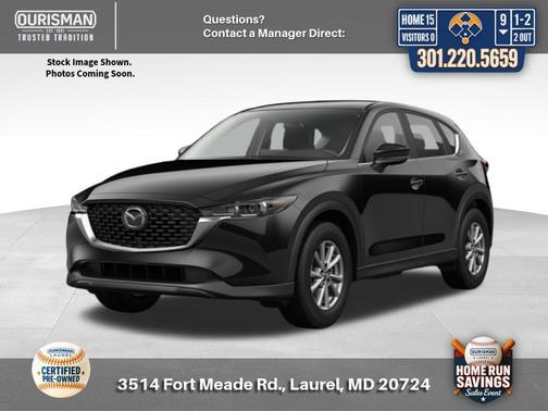 Jet Black 2025 Mazda CX-5 2.5 S