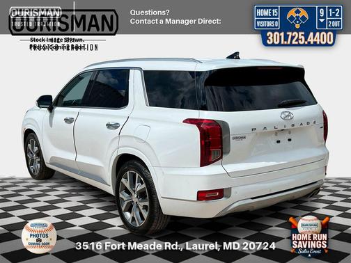 Hyper White 2022 Hyundai PALISADE Limited