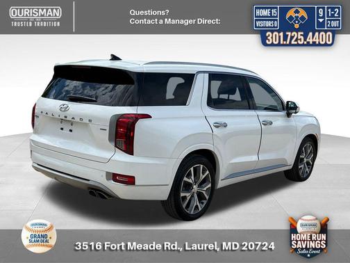 Hyper White 2022 Hyundai PALISADE Limited