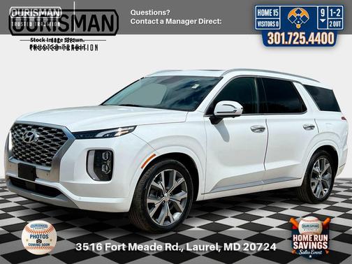 Hyper White 2022 Hyundai PALISADE Limited