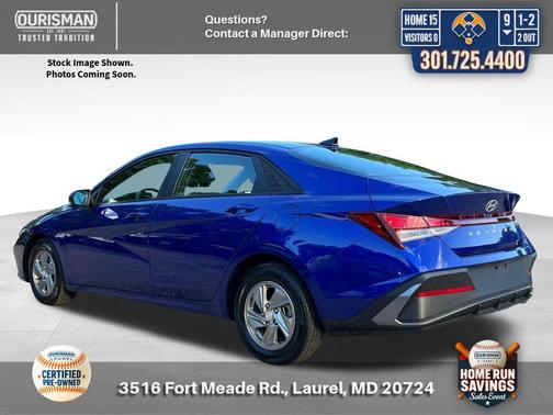Intense Blue 2024 Hyundai ELANTRA SE