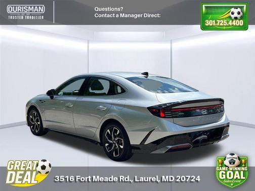 Aero Silver 2024 Hyundai SONATA SEL