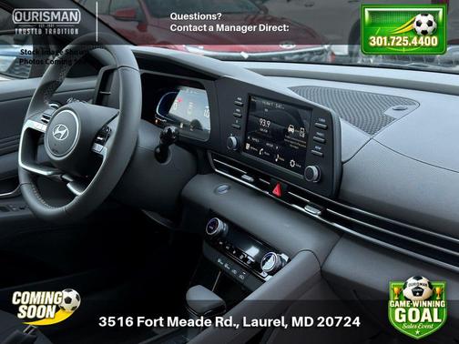 Red 2025 Hyundai ELANTRA Sport