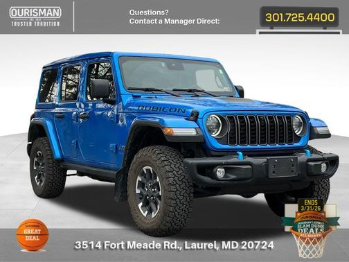2024 Jeep Wrangler 4xe Rubicon X