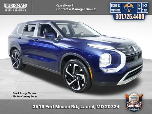 Cosmic Blue 2022 Mitsubishi Outlander SEL 2.5 S-AWC