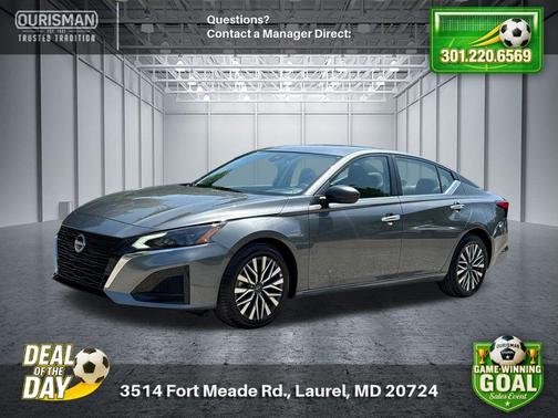 Gun Metallic 2025 Nissan Altima 2.5 SV