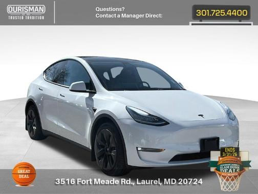 2021 Tesla Model Y Long Range Dual Motor All-Wheel Drive