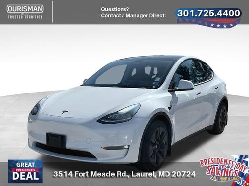 2021 Tesla Model Y Long Range Dual Motor All-Wheel Drive