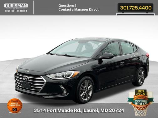 2018 Hyundai ELANTRA Value Edition