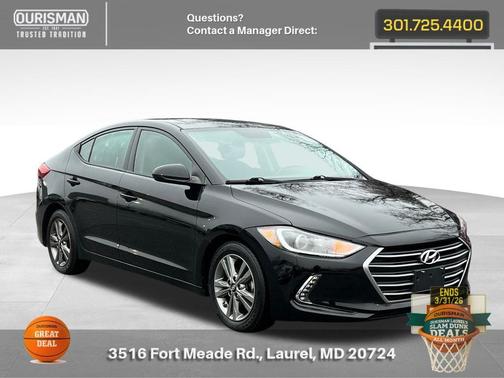 2018 Hyundai ELANTRA Value Edition