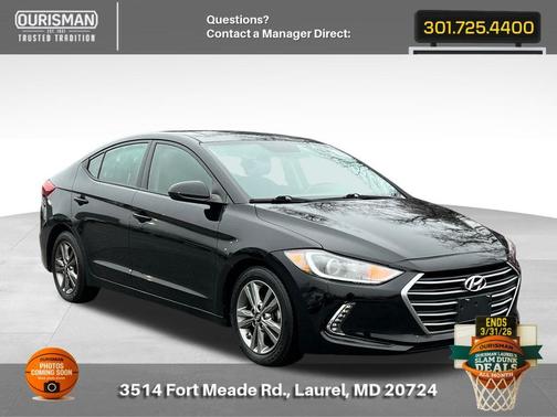 2018 Hyundai ELANTRA Value Edition