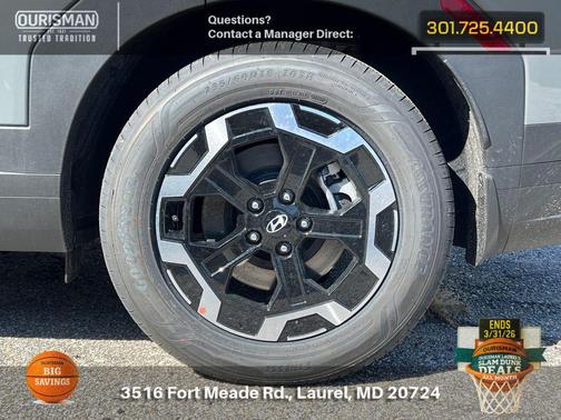 Gray 2026 Hyundai SANTA FE SE