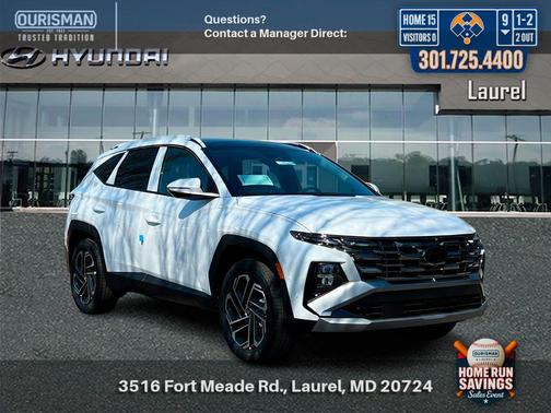 White Pearl 2026 Hyundai TUCSON Plug-In Hybrid Limited