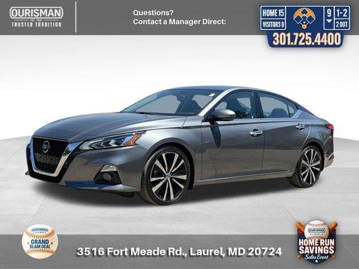 Gun Metallic 2019 Nissan Altima 2.5 Platinum