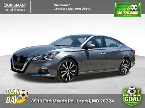 Gun Metallic 2019 Nissan Altima 2.5 Platinum