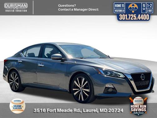 Gun Metallic 2019 Nissan Altima 2.5 Platinum