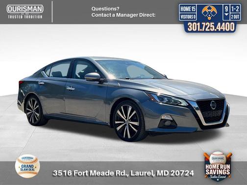 Gun Metallic 2019 Nissan Altima 2.5 Platinum