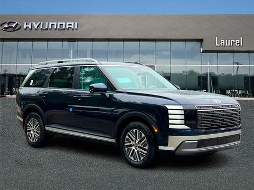 Pacific Sapphire 2026 Hyundai Palisade Hybrid Blue SEL Premium 8P