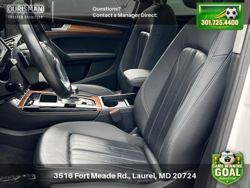 Ibis White 2023 Audi Q5 45 S line Premium Plus