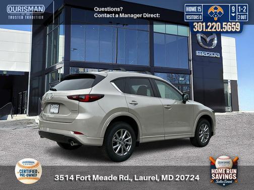 Platinum Quartz Metallic 2025 Mazda CX-5 2.5 S Preferred Package